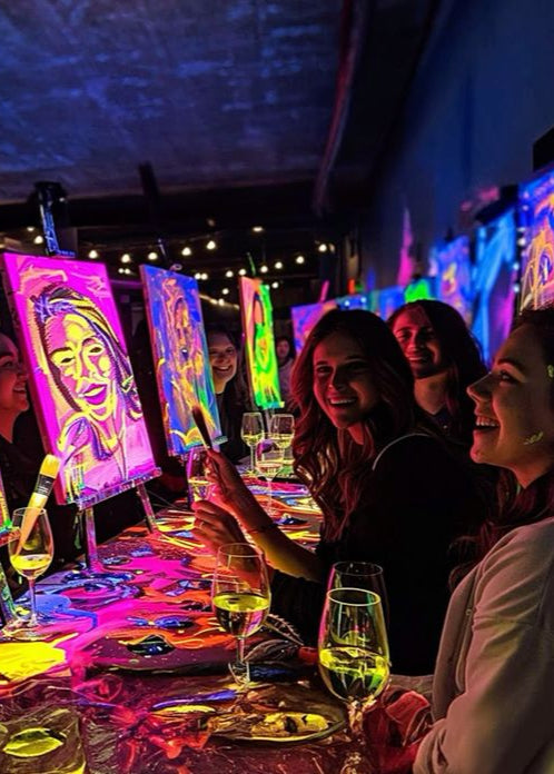 MEET & GREET: PAINT & GLOW EDITION